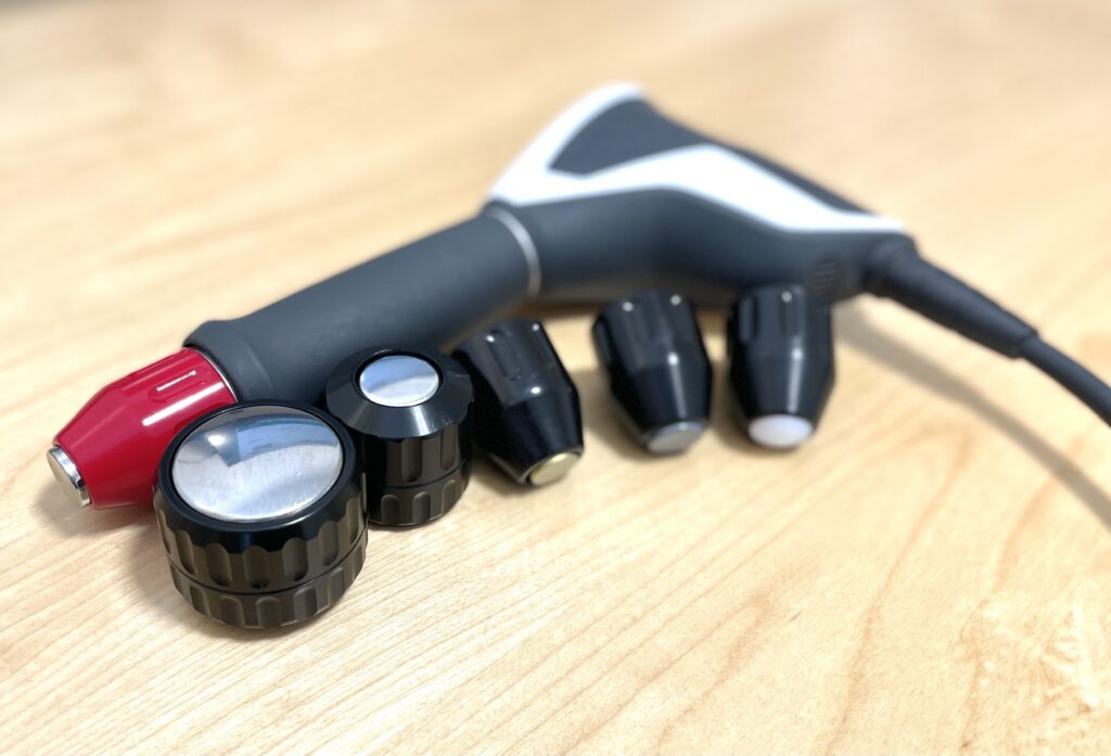 High quality Applicators by Storz Medical are used.